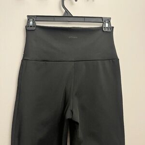 Oysho Black High-Waisted Flared Leggings